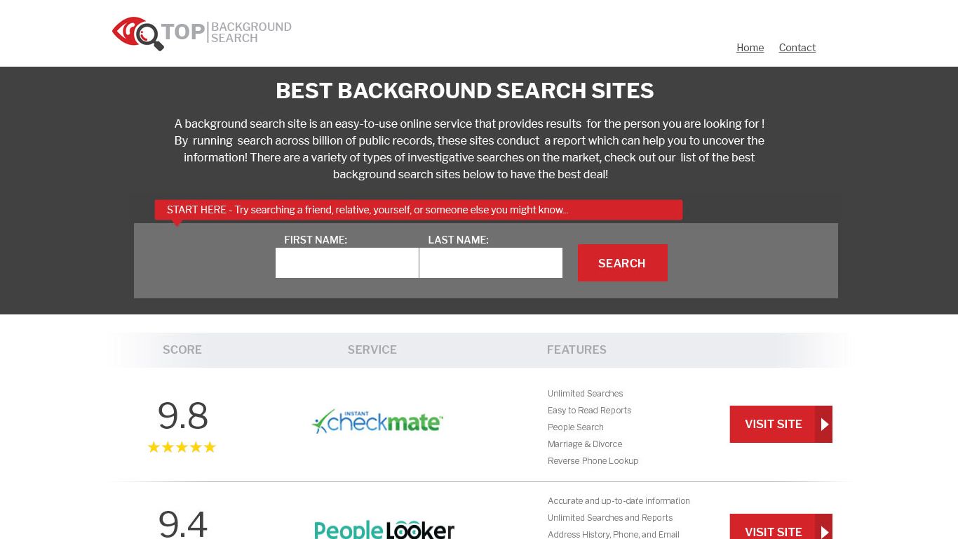 Best Online Background Check 📁 Aug 2022